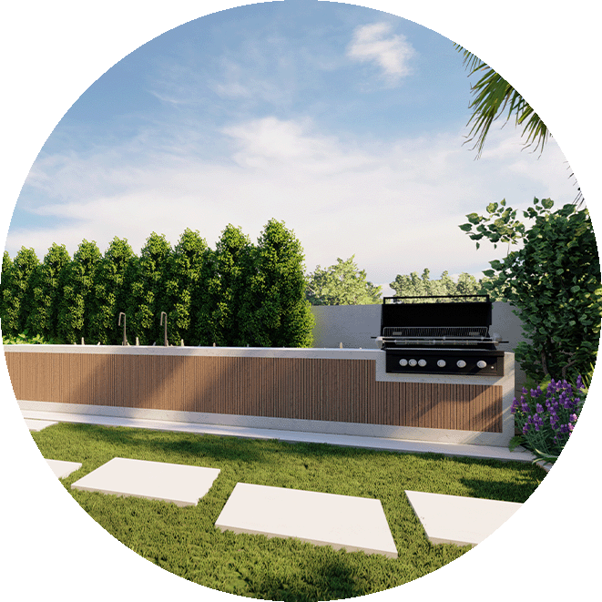 Landscape Architecture - BBQ & Bar