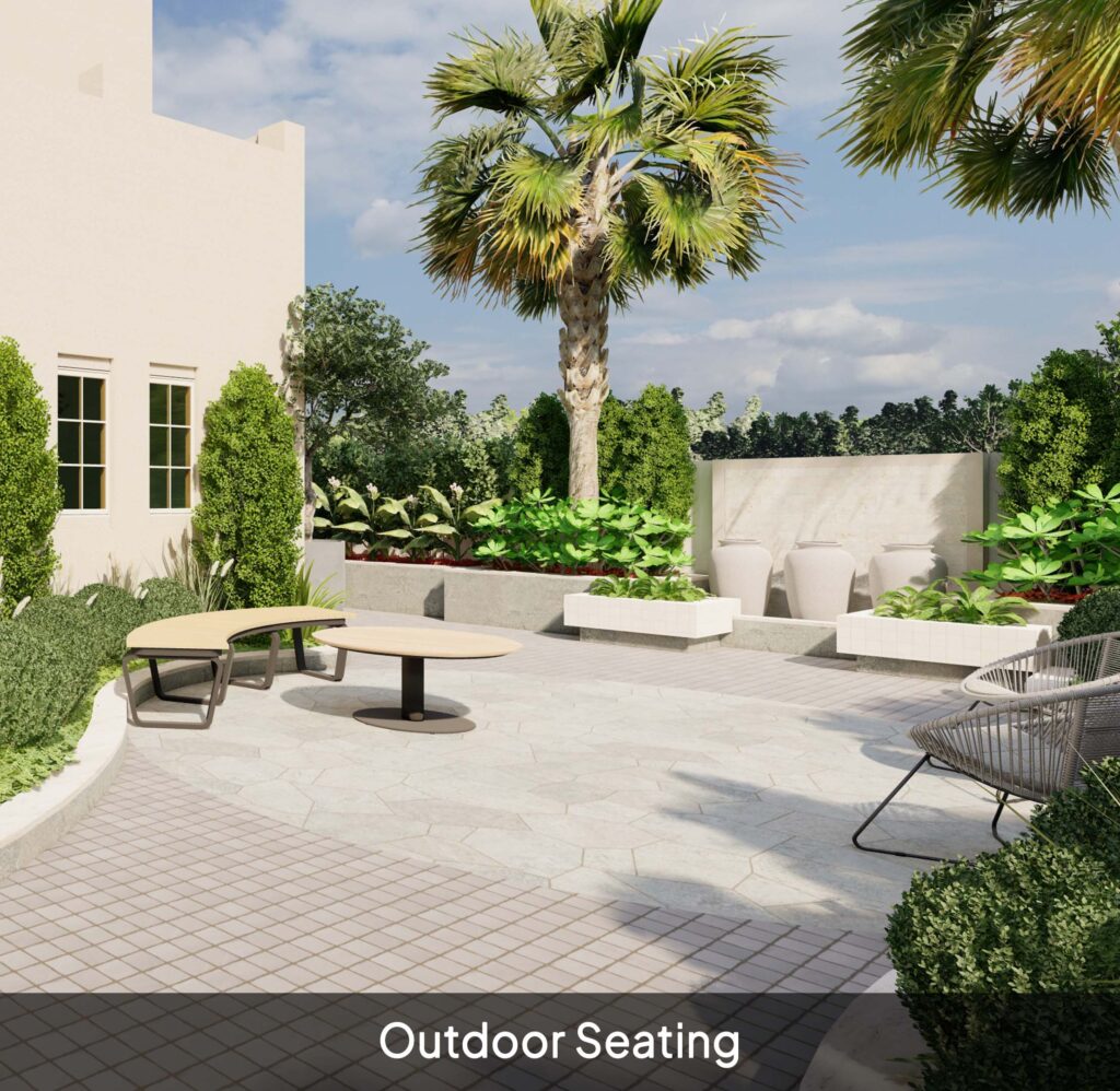 Landscape contractors - Outdoor seating