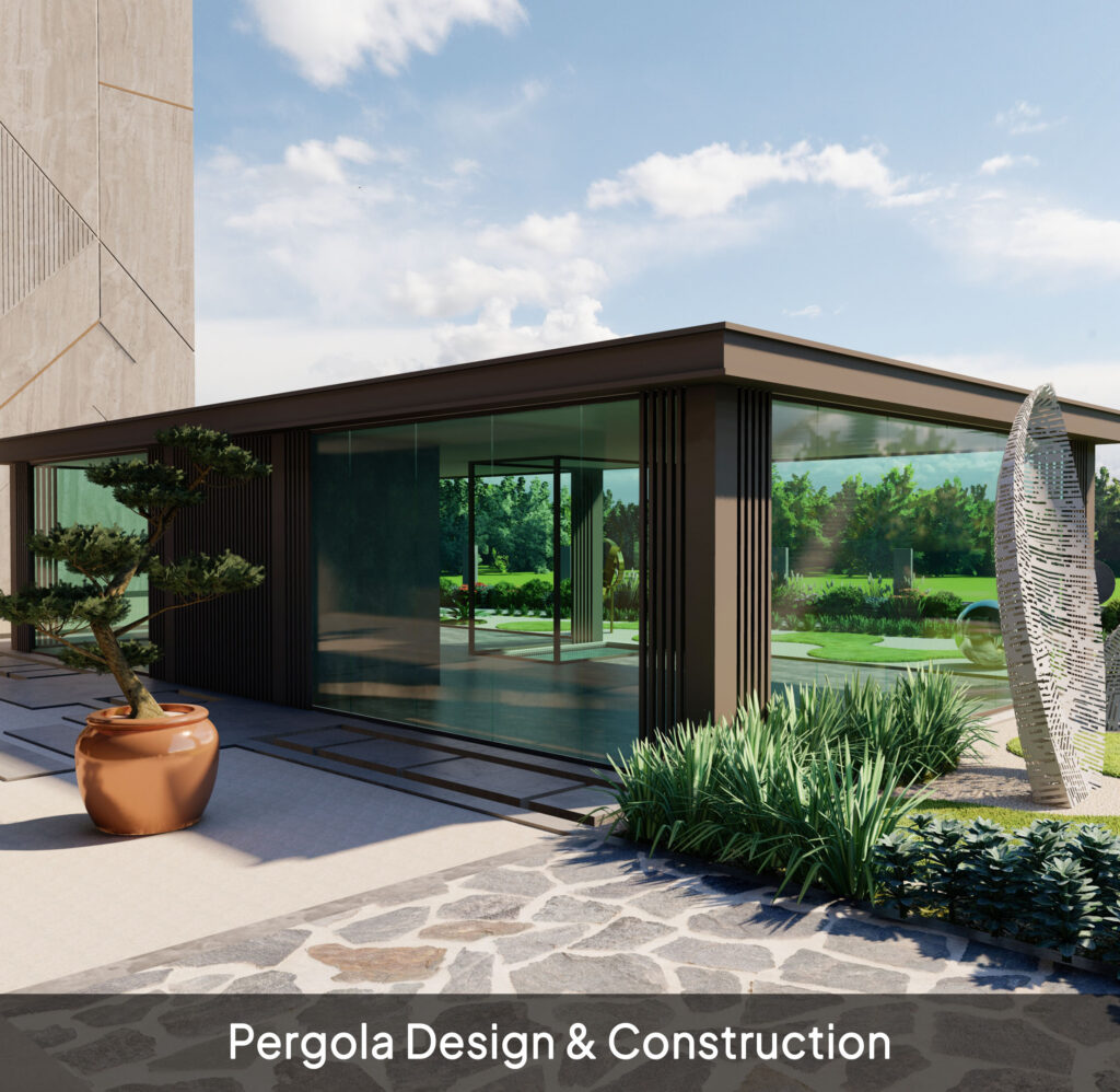 Landscape contractors - Pergola design